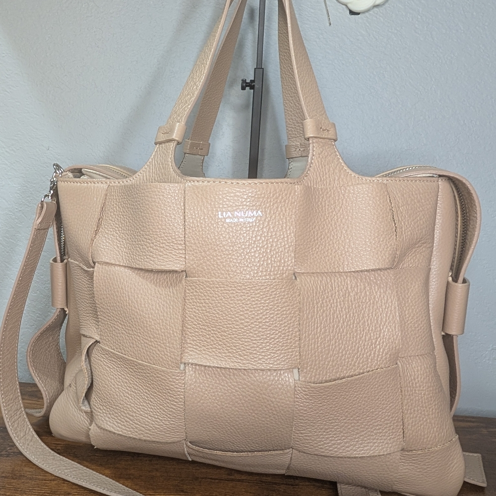 Lia Numa Taupe Tote - Picture 2 of 7